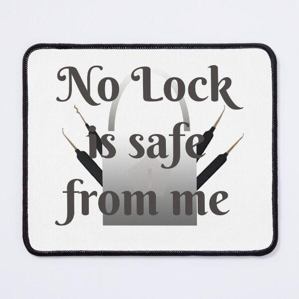Item preview, No lock is safe from me designed and sold by ponat.