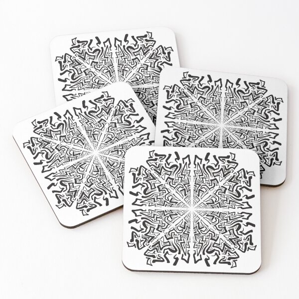 Item preview, Psychodelic Mandala Hand Drawn Collection #1 designed and sold by Patryk Lopatko.