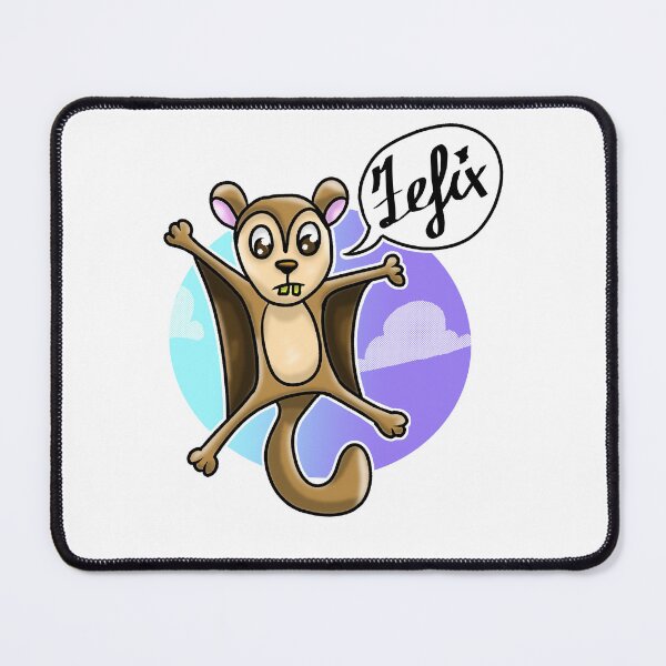 Item preview, Flying squirrel Curse squirrel Zefix scold curse Bavarian designed and sold by Skaxolotl.