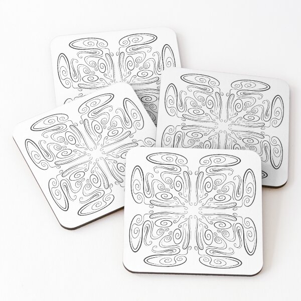 Item preview, Flower Boho Mandala Hand Drawn Collection #1 designed and sold by Patryk Lopatko.