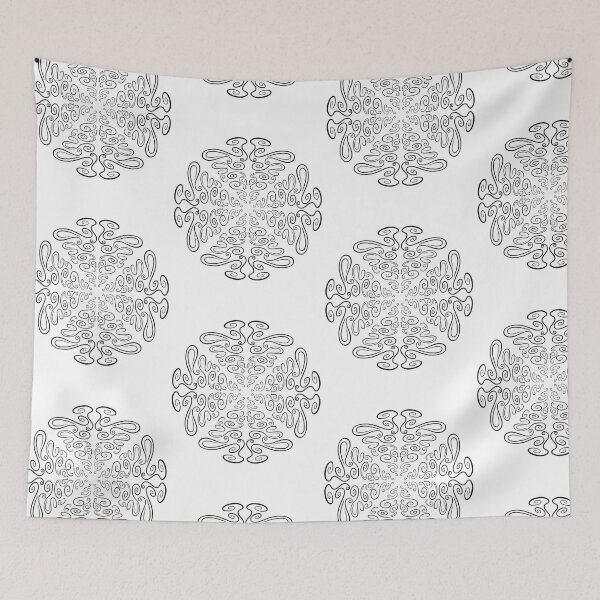 Item preview, Flower Boho Mandala Hand Drawn Collection #1 designed and sold by Patryk Lopatko.