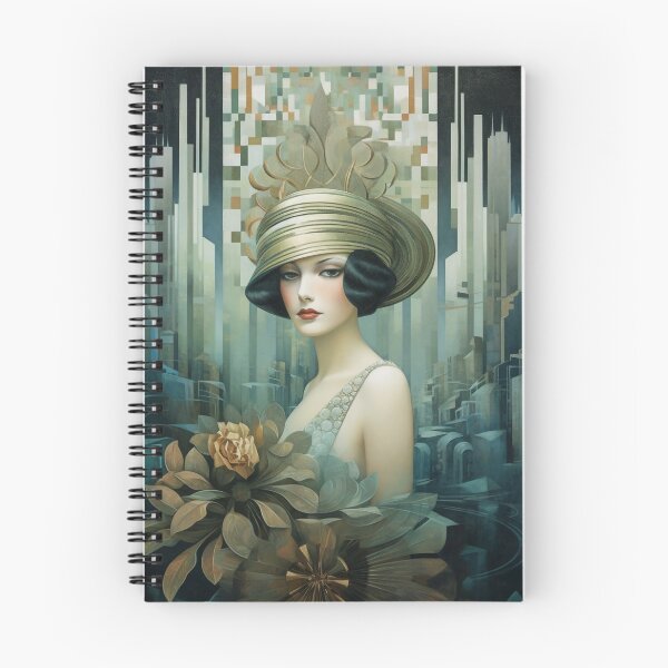 Item preview, Art Deco Woman Of The City 4 designed and sold by Gypsykiss.