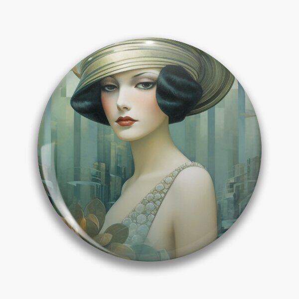 Item preview, Art Deco Woman Of The City 4 designed and sold by Gypsykiss.