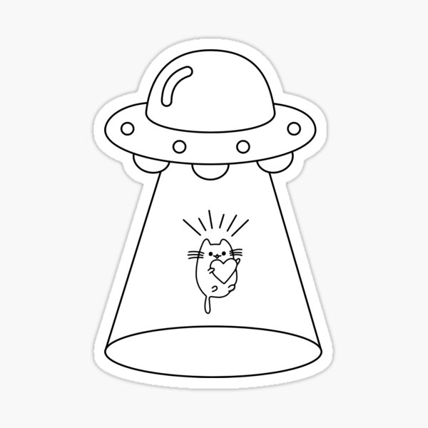 Item preview, UFO Cat Abduction designed and sold by Si Pakne.