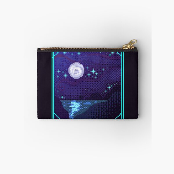 Artikelvorschau, Pixel Art Mond Hintergrund entworfen und verkauft von Kaiko-Roku.
