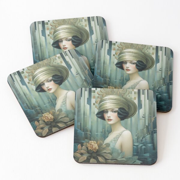 Item preview, Art Deco Woman Of The City 4 designed and sold by Gypsykiss.