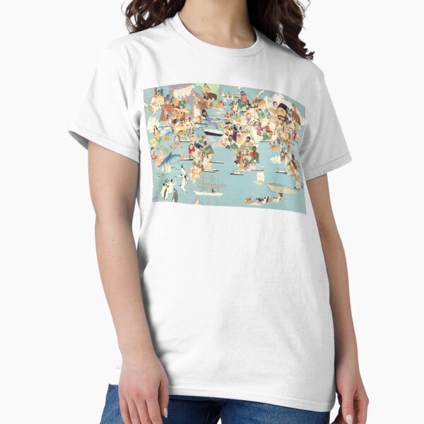 Item preview, Pictorial map of the world map illustrated Children designed and sold by cutesy.