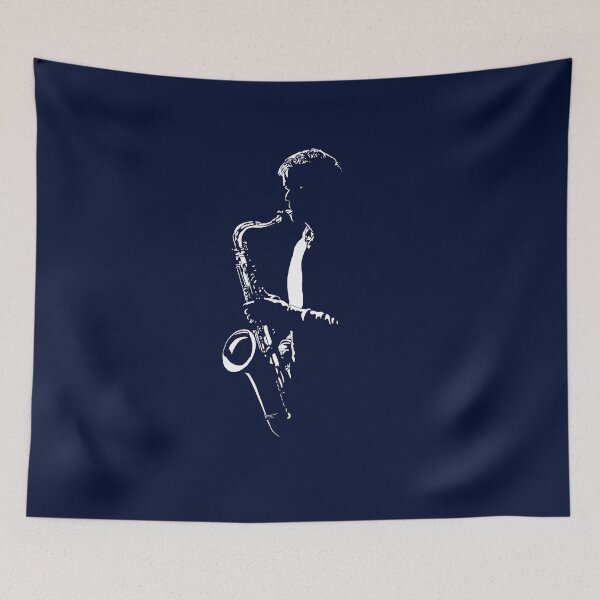 Item preview, SAXOPHONE PLAYER, RETRO SAX T SHIRT FOR SAX PLAYERS AND SAXOPHONE LOVERS designed and sold by Danicus666.