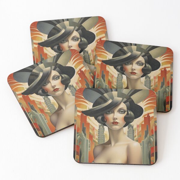 Item preview,  Art Deco Woman Of The City 2 designed and sold by Gypsykiss.
