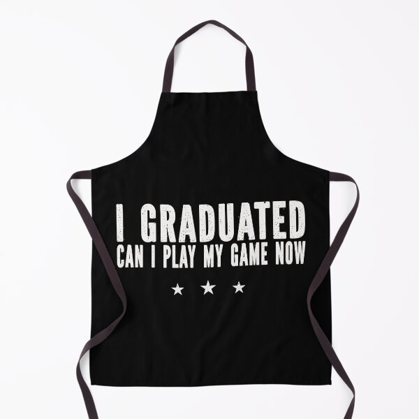 Item preview, I Graduated Can I Play My Game Now Funny Graduation Gamer designed and sold by ZANNIX.
