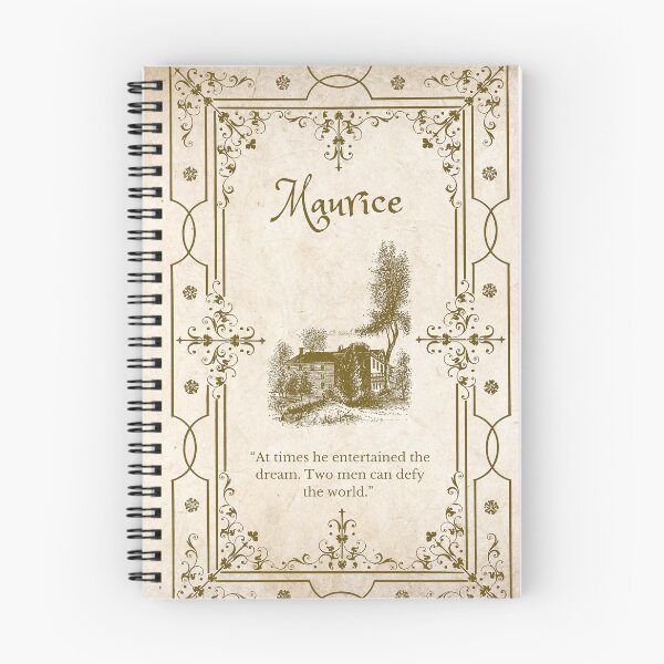 Item preview, Maurice by E. M. Forster Book Cover in Gold designed and sold by Roaming  the Greenwood.