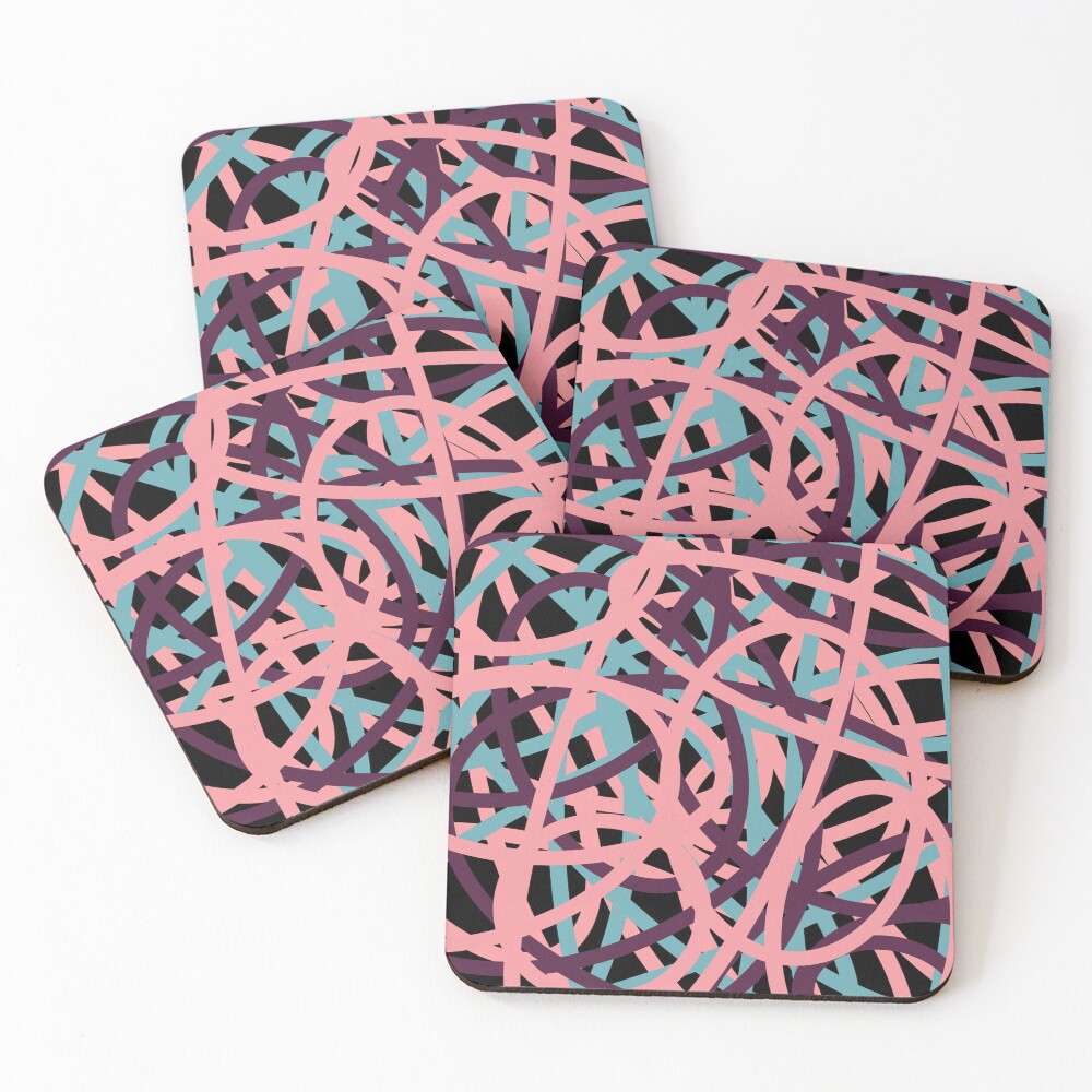 Item preview, Coasters (Set of 4) designed and sold by awsomepatterns.