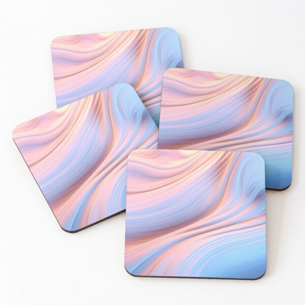 Item preview, Pastel abstract waves designed and sold by Pana China.