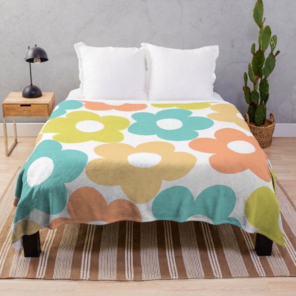 Item preview, Retro Summer Daisies #5 #floral #retro #decor #art  designed and sold by Anita's & Bella's Art.