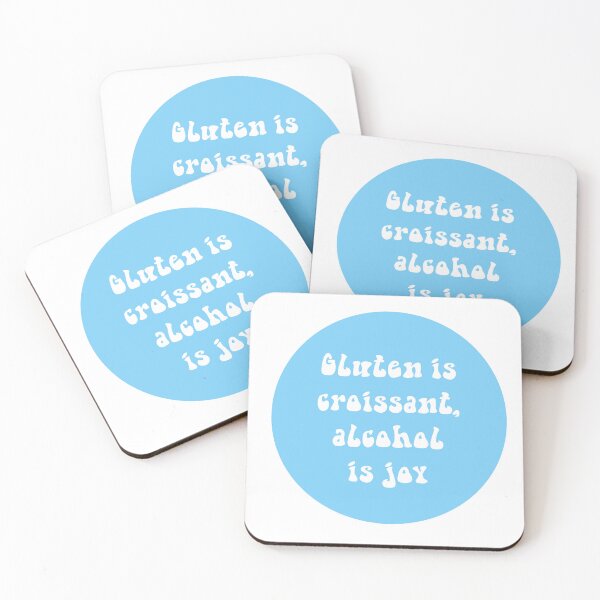 Item preview, Gluten is Croissant Alcohol is Joy designed and sold by sydneymcc.