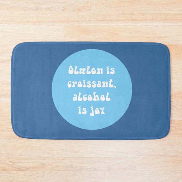 Item preview, Gluten is Croissant Alcohol is Joy designed and sold by sydneymcc.