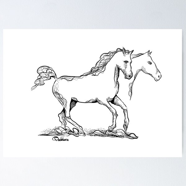 Item preview, Horse memories  designed and sold by Ahmad Qaddura.