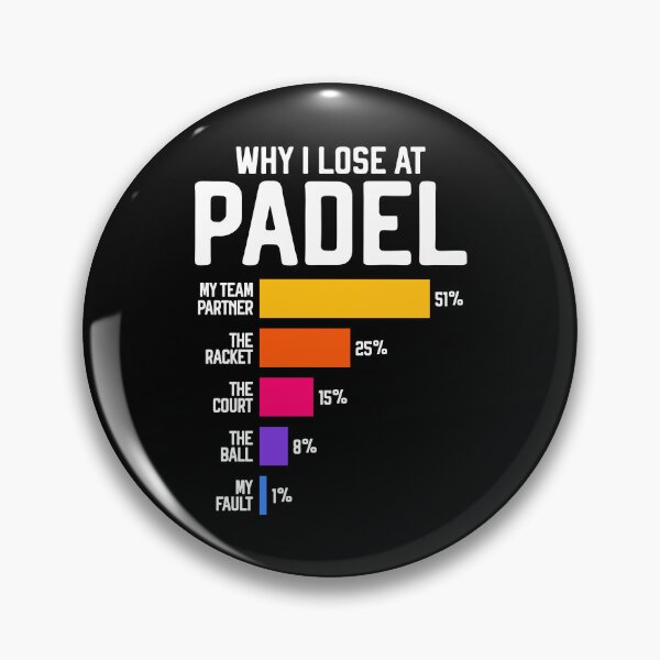 Item preview, Why I Lose at Padel Funny pun for Paddle Tennis players and Fans designed and sold by grinta2021.