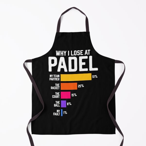 Item preview, Por qué pierdo en el pádel Divertido juego de palabras para jugadores y aficionados al pádel designed and sold by grinta2021.