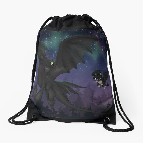 Nightflight Drawstring Bag