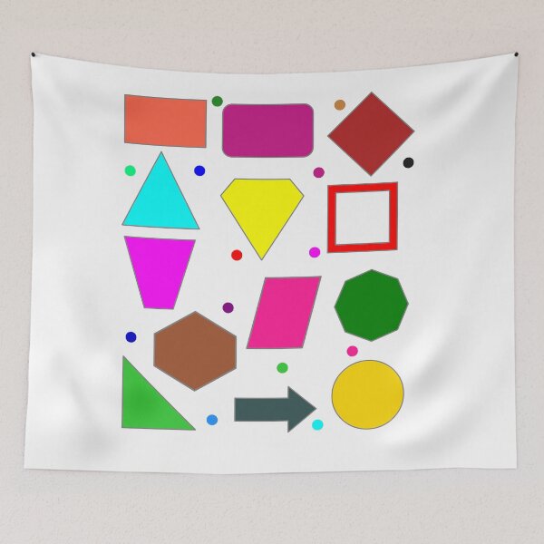 Item preview, Collection of Math Shapes designed and sold by GiftsAndCrafts.