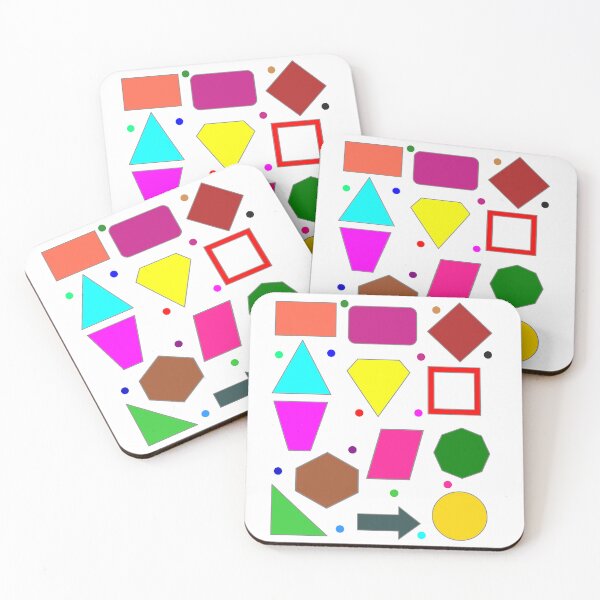 Item preview, Collection of Math Shapes designed and sold by GiftsAndCrafts.