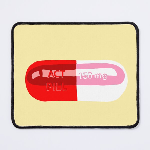 Item preview, Act Pill Yellow designed and sold by JaymieMetz.
