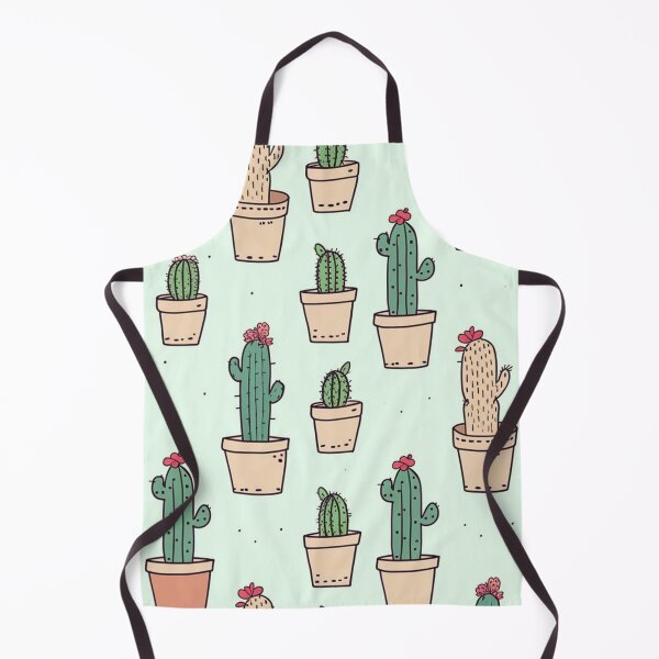 Item preview, cactus cute pattern designed and sold by TekunawArt.