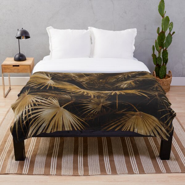 Item preview, Golden Palm Leaves III designed and sold by victoria frost.