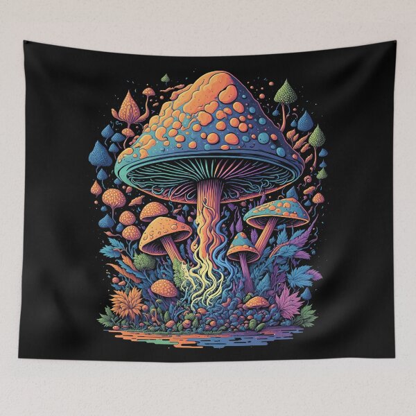 Item preview, Magic Mushroom At Tee designed and sold by ZenStickConcept.