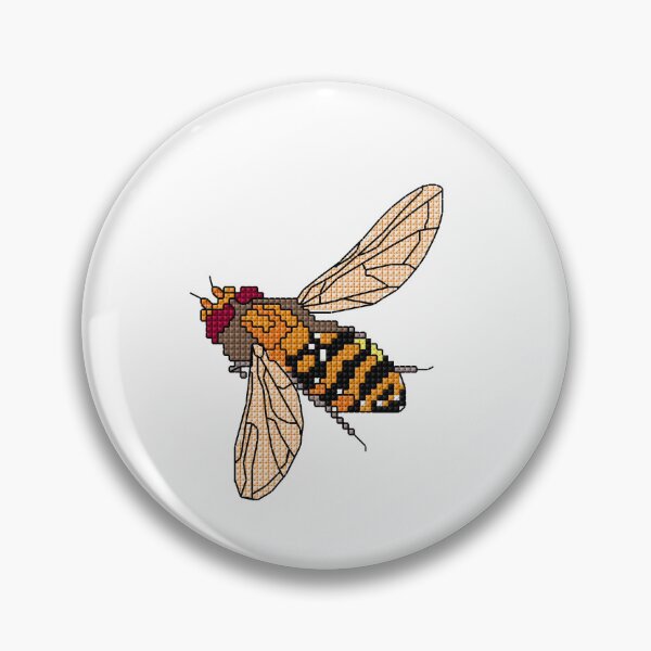 Item preview, BEE CROSS STITCH. designed and sold by coffeeflavour.