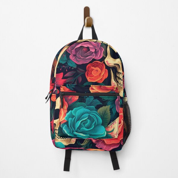 Item preview, Floral Enigma: Skull and Flower Pattern designed and sold by SweetRepeat.