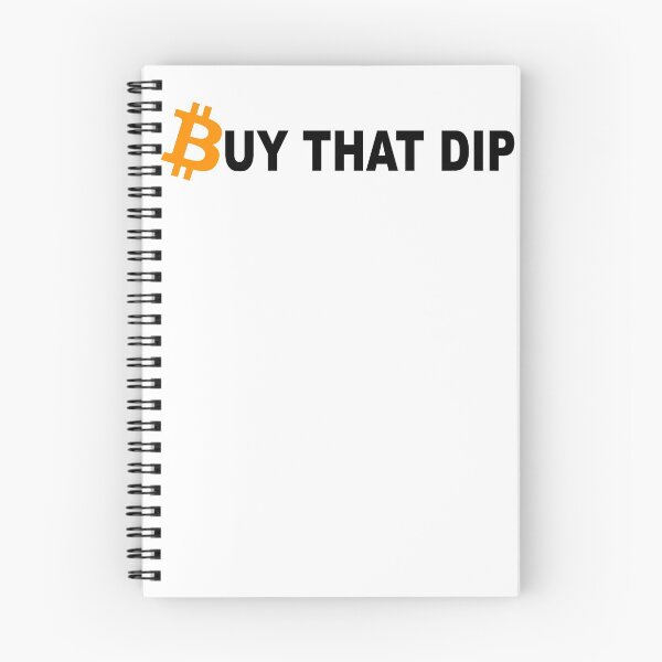 Item preview, Buy That Dip - Bitcoin Crypto designed and sold by ThatMerchStore.
