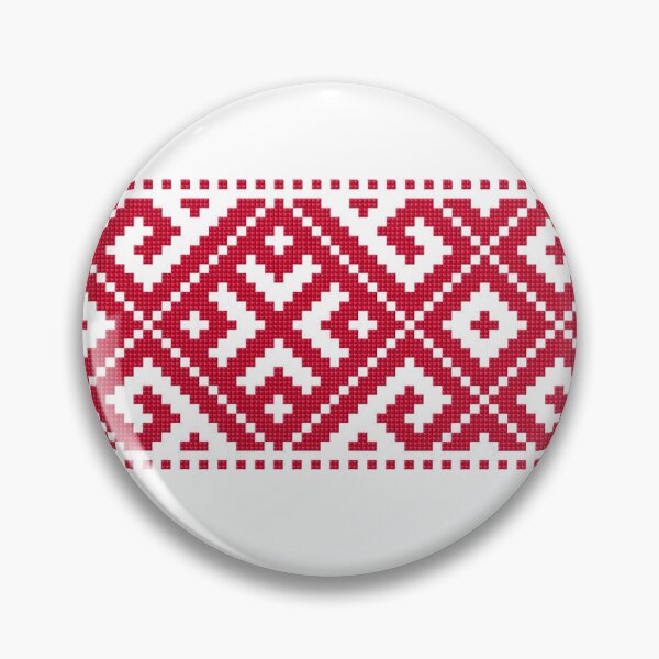 Item preview, RED GREEk FRET CROSS STITCH. designed and sold by coffeeflavour.