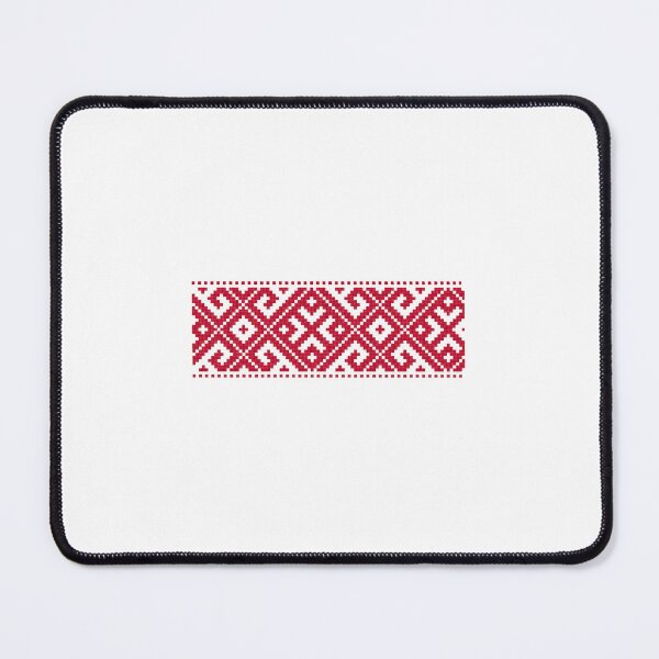 Item preview, RED GREEk FRET CROSS STITCH. designed and sold by coffeeflavour.