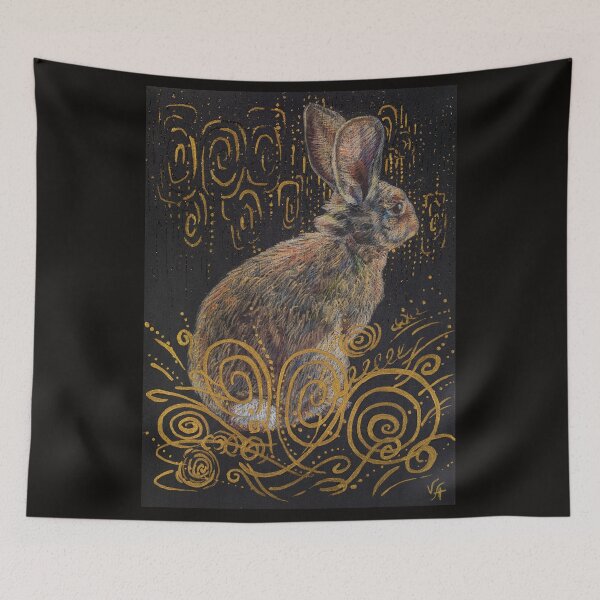 Item preview, Observing rabbit designed and sold by vakha-art.