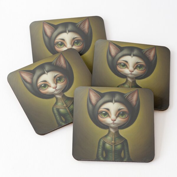 Item preview, Brown Haired Woman Cat  by Perceptual Paradox Creations designed and sold by hobbit73.