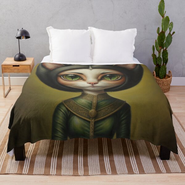 Item preview, Brown Haired Woman Cat  by Perceptual Paradox Creations designed and sold by hobbit73.