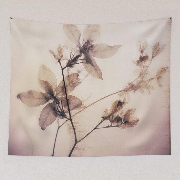 Item preview, Floral photogram colour designed and sold by EmilyDayDreams.