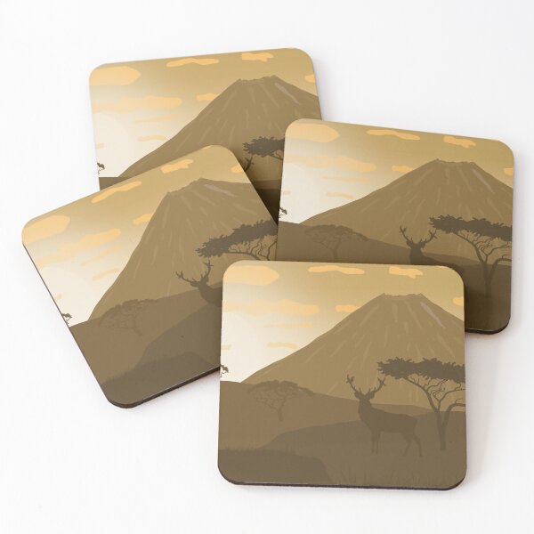 Item preview, Mountain and deer 1 designed and sold by DejanVuk.