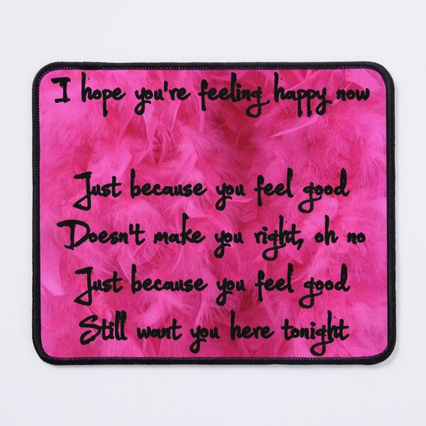 Item preview, Lyrics - Hedonism (Just Because You Feel Good) designed and sold by Marija Barisic.