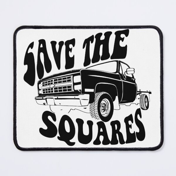 Item preview, “Save The Squares”87’ chevy design  designed and sold by BeaverCoDsgn.