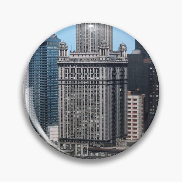 Item preview, 1960s - Downtown Chicago Skyline with Buildings - Vertical Shot designed and sold by thatwaslife.