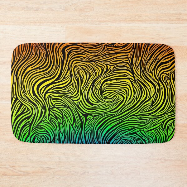 Item preview, #B057: Black Zebra Rainbow Brigade Pattern designed and sold by FarStarL33.