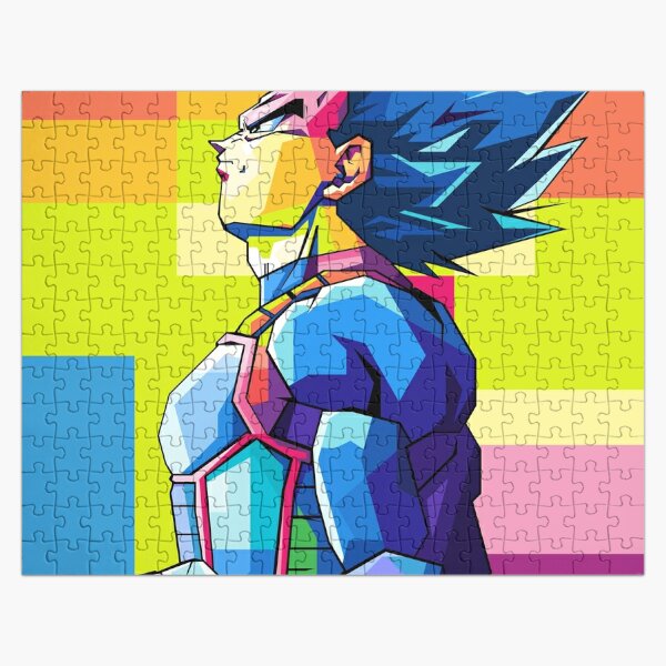 Dragon Ball Z Puzzles - Majin Vegeta Super Saiyan Blue Landscape Puzzle  SAI0605