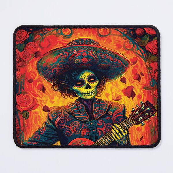 Item preview, La Letrista - Día de los Muertos - The Lyricist - Day of the Dead designed and sold by Rickie Pauley.
