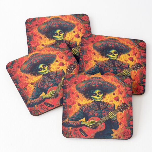 Item preview, La Letrista - Día de los Muertos - The Lyricist - Day of the Dead designed and sold by Rickie Pauley.