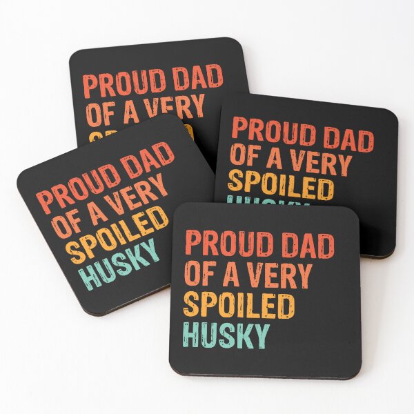 Item preview, Proud Dad of Very Spoiled Husky Gift  designed and sold by Guarddogdrive.