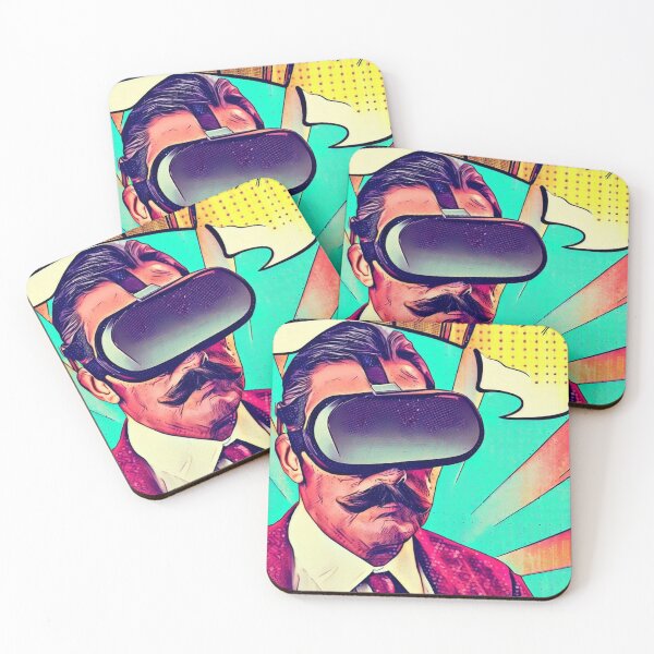 Item preview, The Virtual Voyage of the Dashing Mustache designed and sold by FlowFlex.