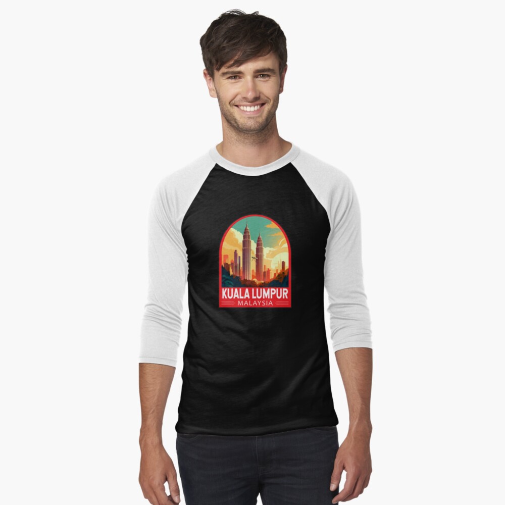 Item preview, Baseball ¾ Sleeve T-Shirt designed and sold by KrisSidDesigns.
